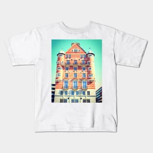 Red brick building Kids T-Shirt